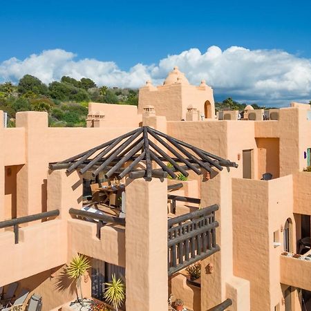 15 First Line Penthouse With Wonderful Seaview Near Duquesa Golf Manilva Andalucia Daire Dış mekan fotoğraf