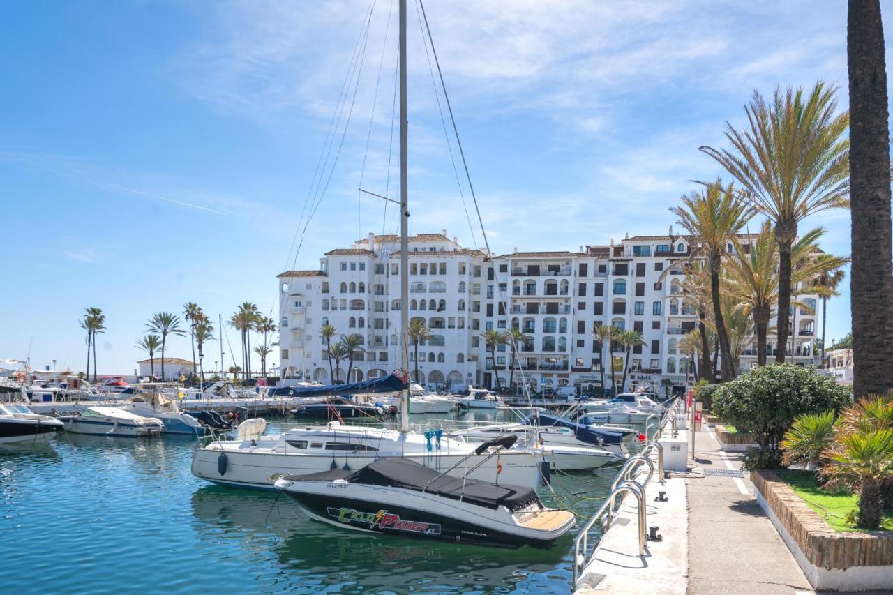 15 First Line Penthouse With Wonderful Seaview Near Duquesa Golf Manilva Andalucia Daire Dış mekan fotoğraf